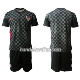 Kroatien Kinder Auswärts Trikotsatz Euro 2020 Kurzarm (+ Kurze Hosen)